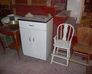 Chairs & Cabinet