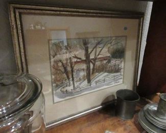 Watercolor by Pat Potucek