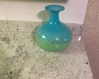 decorative glass vase