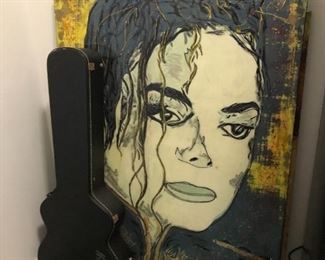 Michael - original pop artwork by Martin Kaupp