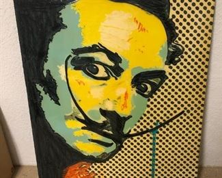 Salvador Dali - Original pop artwork by Martin Kaupp