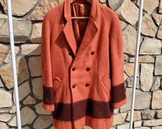 Vintage Hudson Bay blanket coat