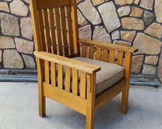 STICKLEY BROTHERS Grand Rapids Arts & Crafts  Arm Chair