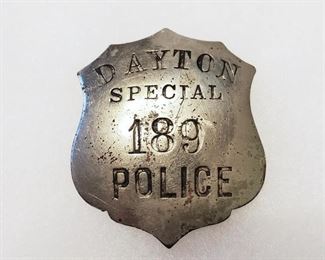 Dayton OH special police badge