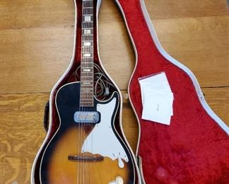1950s Harmony Stratotone Electric Guitar