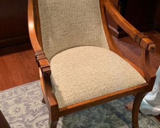 neo-classical arm chairs $200