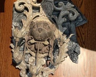 lion sconce $75