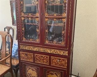 Chinoiserie cabinet - late 19th century