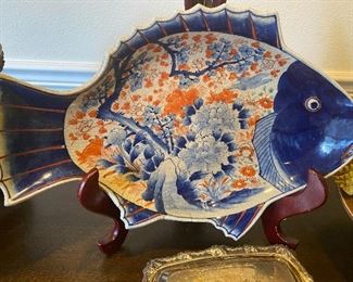 Vintage fish plate