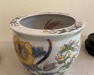 Fishbowl planter 