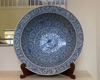Blue and white porcelain 