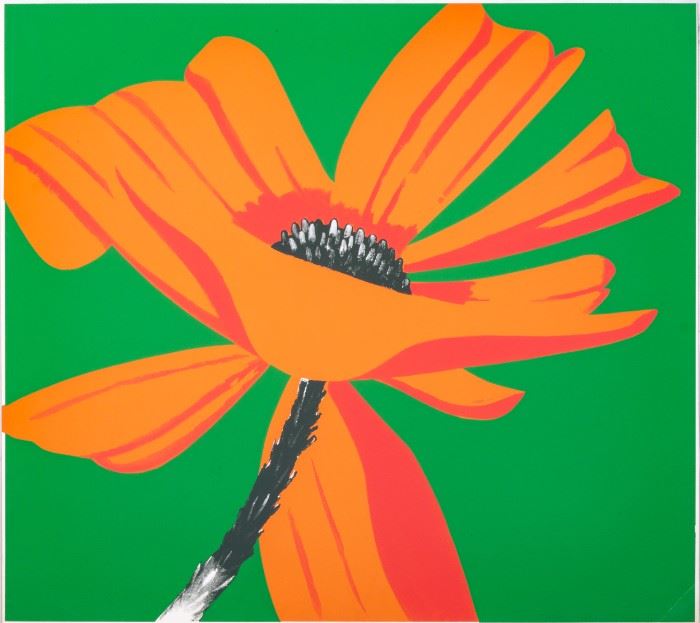 Alex Katz (American, b. 1927) "Poppy"