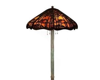 Handel Style Tropical Sunset Floor Lamp