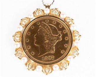 1897 $20 Liberty Gold Double Eagle
