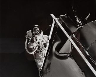 NASA Astronaut Russell Schweickart Apollo 9, March 1969 Photograph