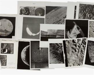Group of NASA & Early Satellite Photographs