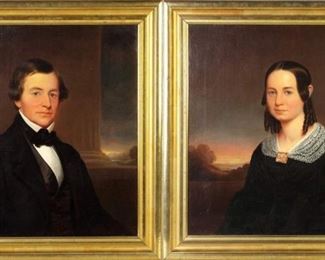 Pair of 19th Century Portraits