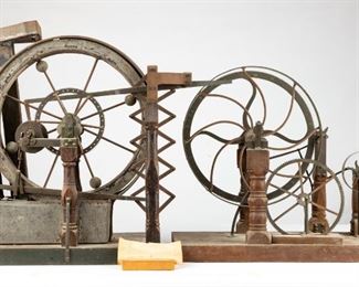 19th Century Perpetual Motion Machine Models