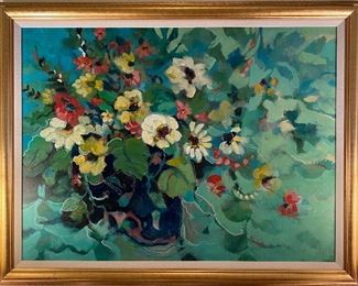 Prominent Montgomery artist and gallery owner, Barbara Gallagher 