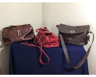 Coach and Ladies Leather Purses