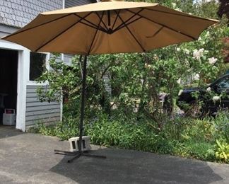 Large Adjustable Patio Umbrella