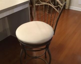 (2) metal bar stools in kitchen - $150.00 each