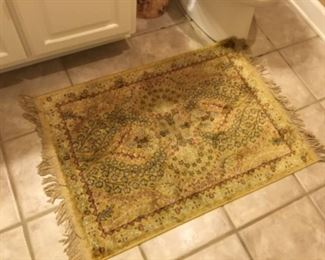 Area Rug in hall bathroom - $25.00