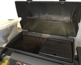 Inside of grill