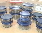 PYREX GALSS STORAGE BOWLS