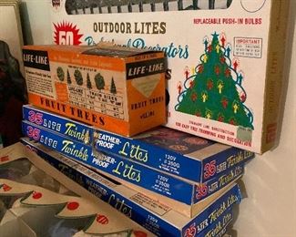 Vintage 35 count Twinkle Lites, 6 boxes