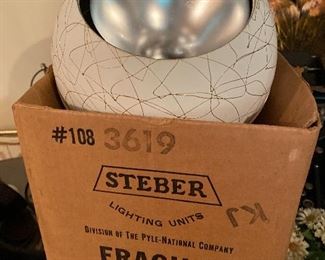 Vintage Steber lamps
