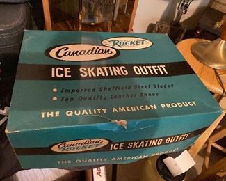Vintage Canadian Rocket Ice Skates