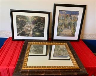 Beveled Glass Wall Mirror