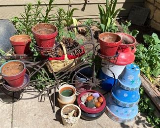 Decorative Bike Planter