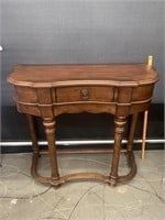 Half Moon Ridge Front Entry Table W/ Drawer