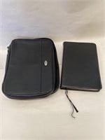 Leather Bound Bible Like New In Zip Up Case