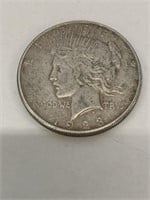 1923 Silver Peace Dollar Fine San Francisco 