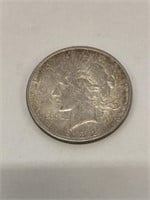 1922 Mint Denver Silver Peace Dollar 