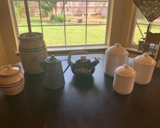 Crocks, Teapots, and More