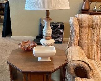 Tell City Maple Octagon End Table