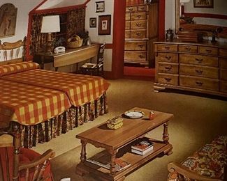 Images of Houses Furniture from Tell City Catalog Book