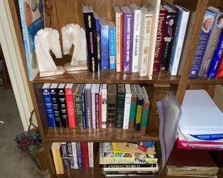 Alabaster Horse Bookends