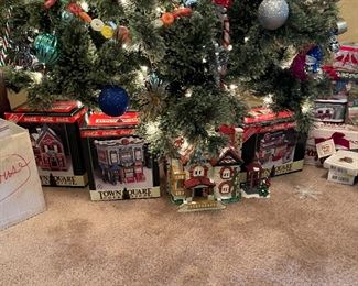 Coke Cola Christmas Village Buildings