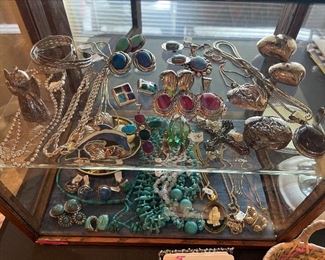 Sterling Silver Clip on Earrings, Rings, Necklaces, & Pendents 