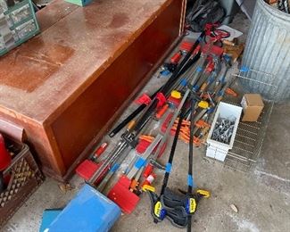 Variety of Wood Clamps Name Brands