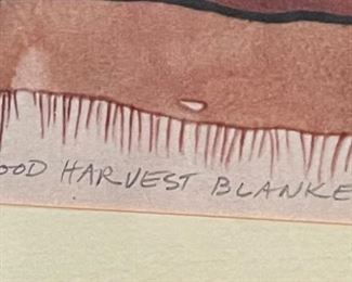 TORI GARRETSON Good Harvest Blanket PrintArt	19.5 x 25.5	
