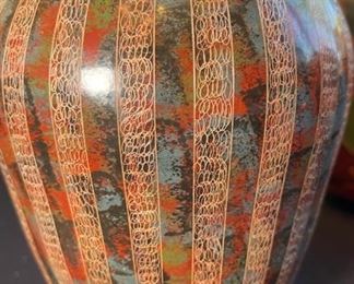 Signed Pottery Vase  San Juan Oriente Masaya Nicaragua Silvio Potosme G	7.5 x 5.5	
