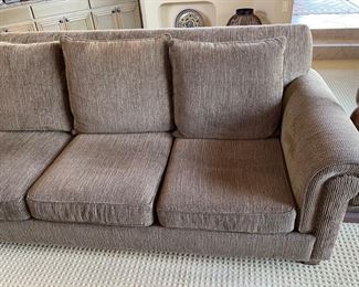 Lane Brandon Fabric Sectional Sofa Couch	37x44x104-128	HxWxD
