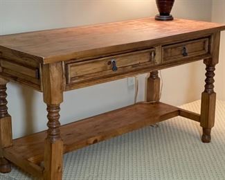 Rustic Mexican Pine Desk	31 x 55 x 33.5	HxWxD
