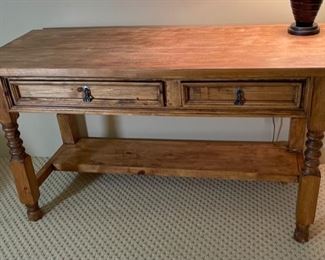 Rustic Mexican Pine Desk	31 x 55 x 33.5	HxWxD
